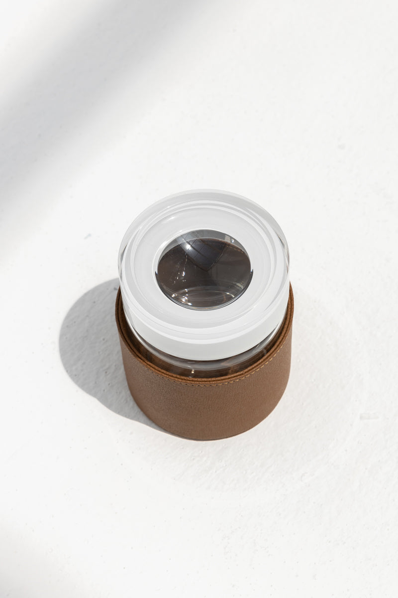 Airtight Jars Full Leather Medium