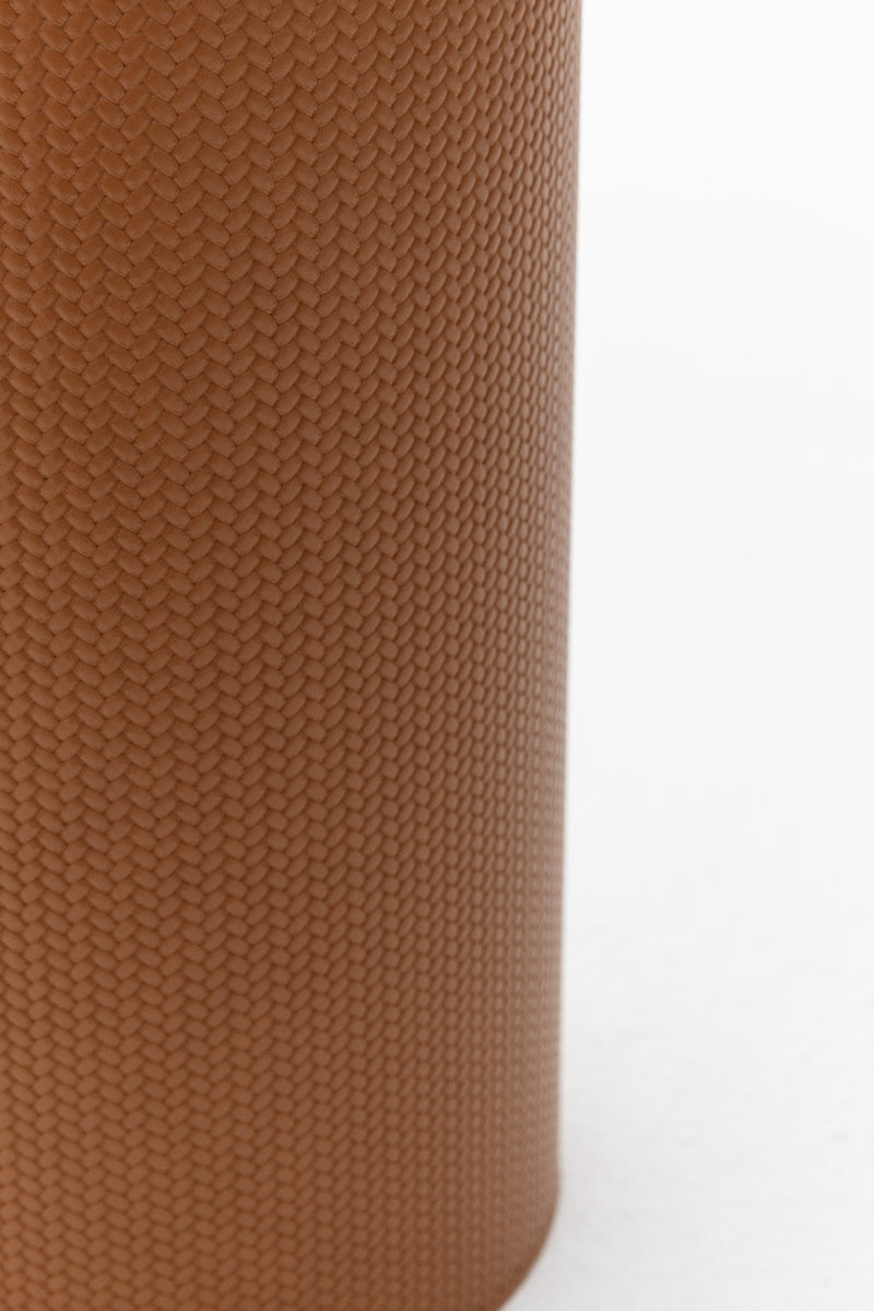 Round Paper Bin in Firenze Camel