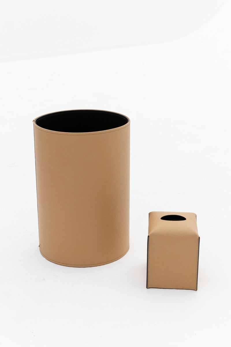 Square Tissue Box in Nocciola