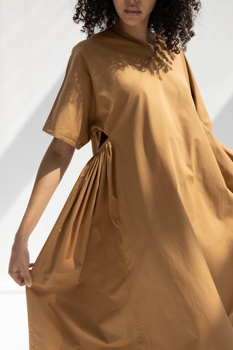 Star Neck Dress