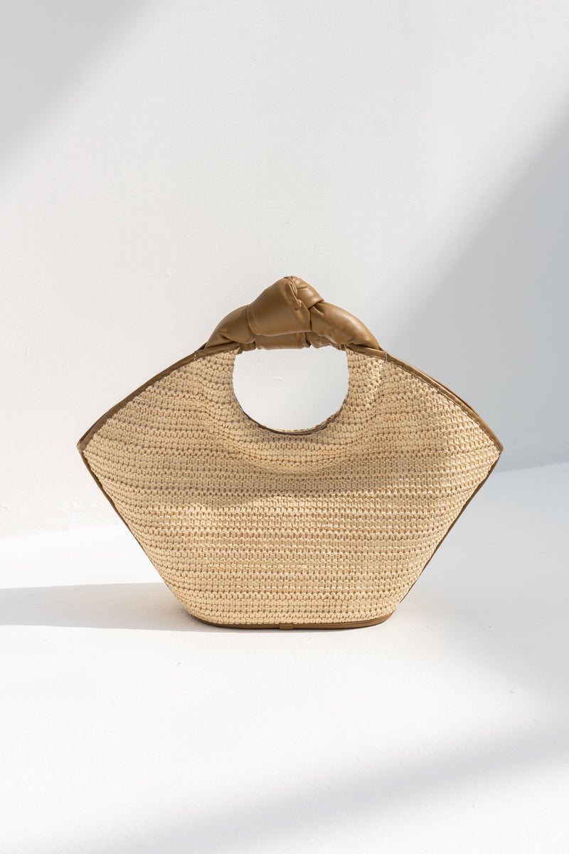 Castell Raffia Tote Bag
