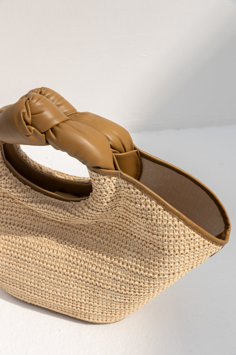 Castell Raffia Tote Bag