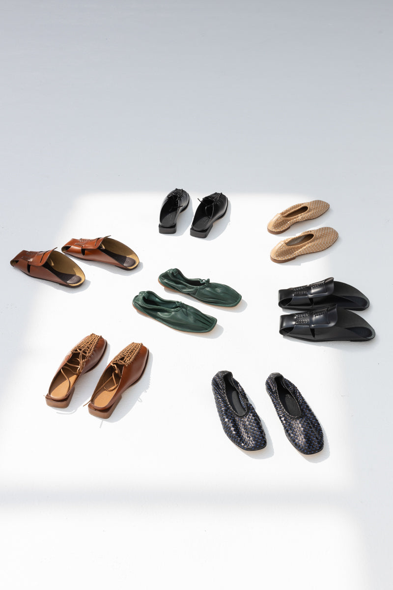 Letina Interlaced Leather Pump