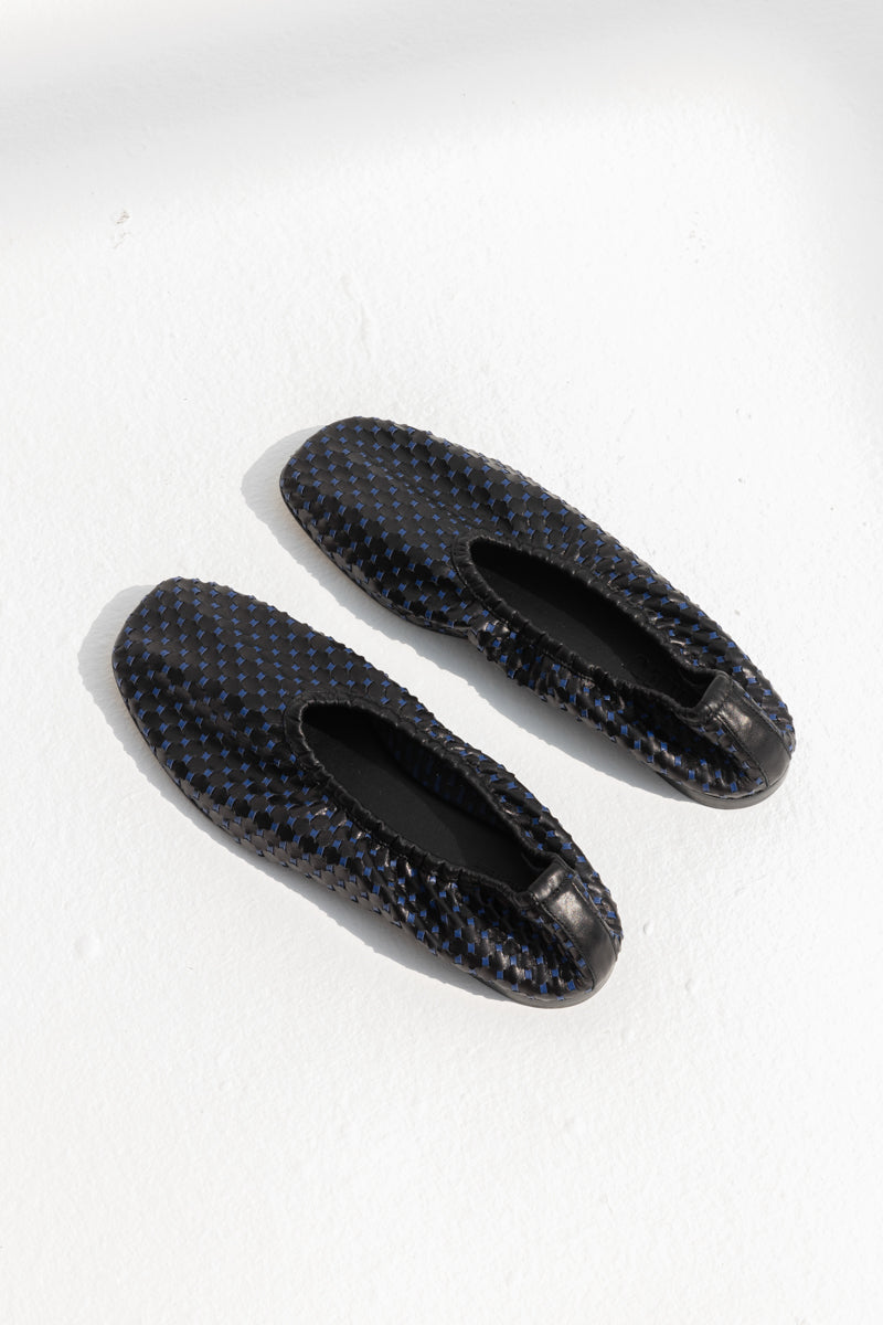Letina Interlaced Leather Pump
