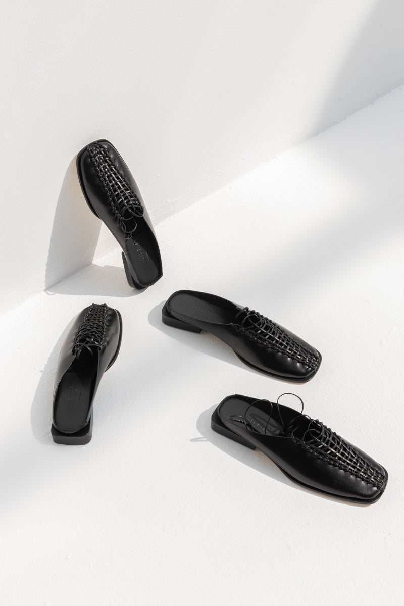 Tonia Ankle Lace Mule
