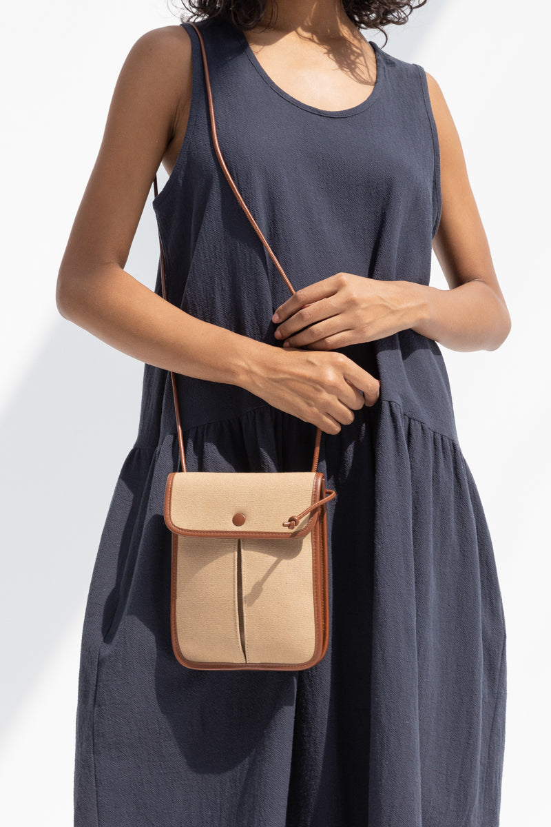Terra Canvas Crossbody Bag