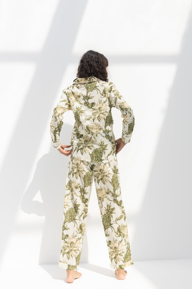 Night Bloom Long Set Pajama