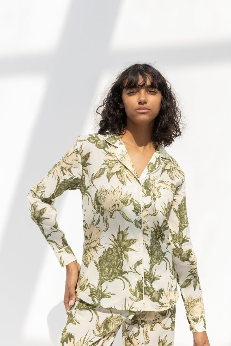 Night Bloom Long Set Pajama