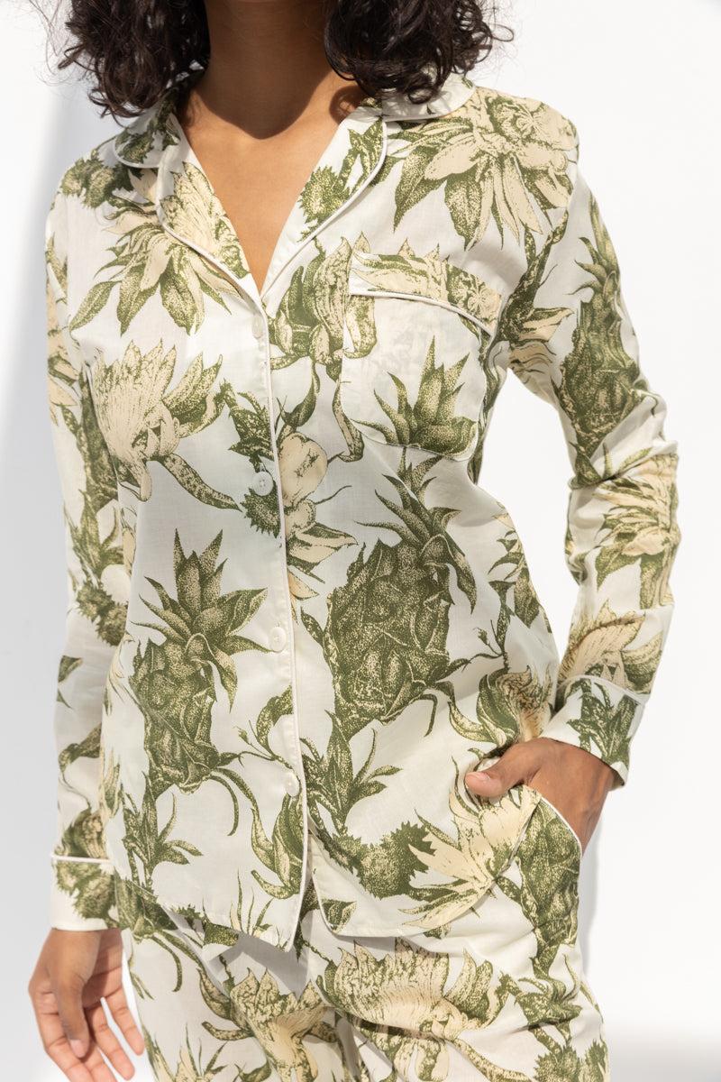 Night Bloom Long Set Pajama