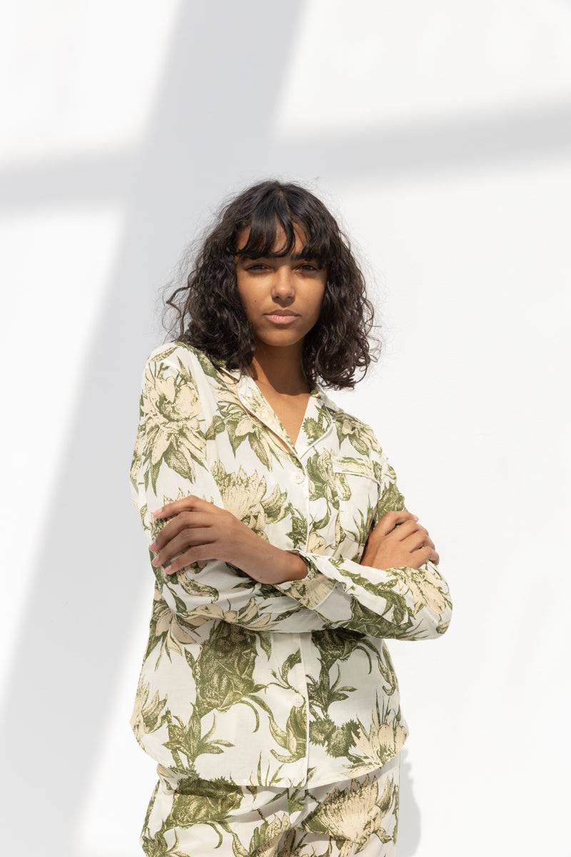 Night Bloom Long Set Pajama