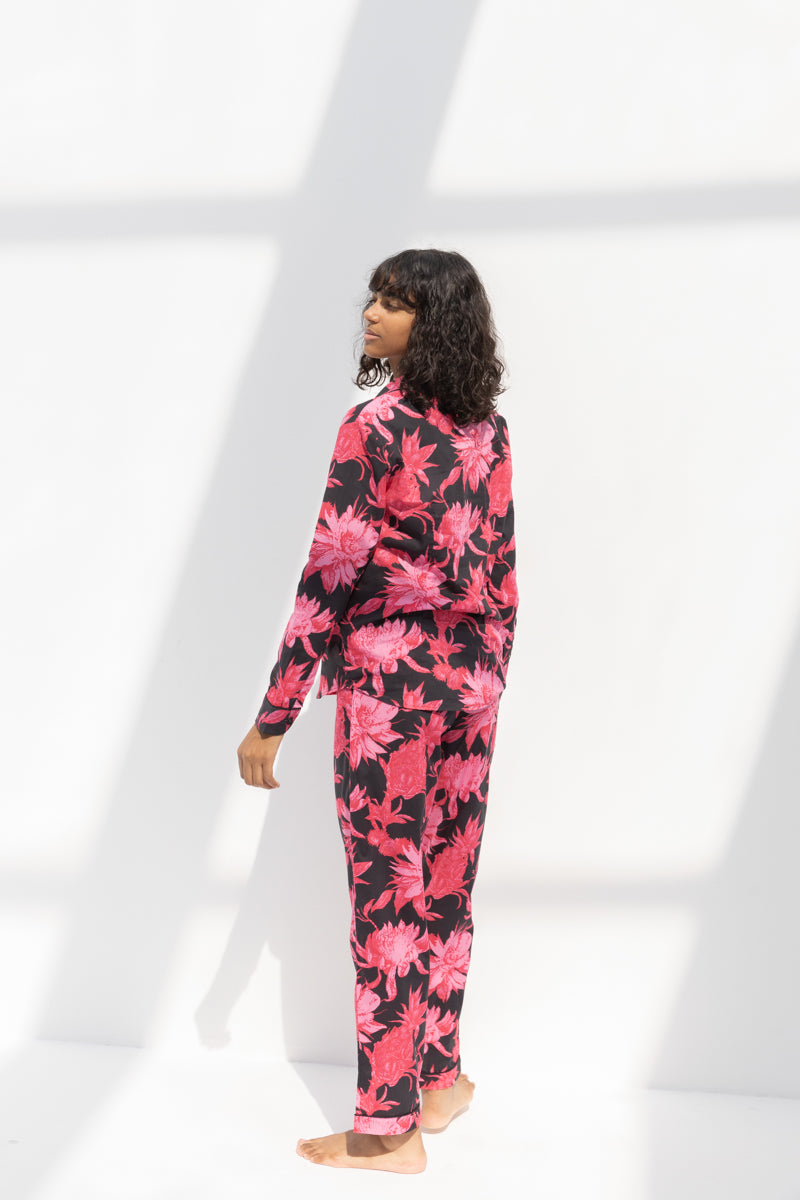Night Bloom Long Set Pajama