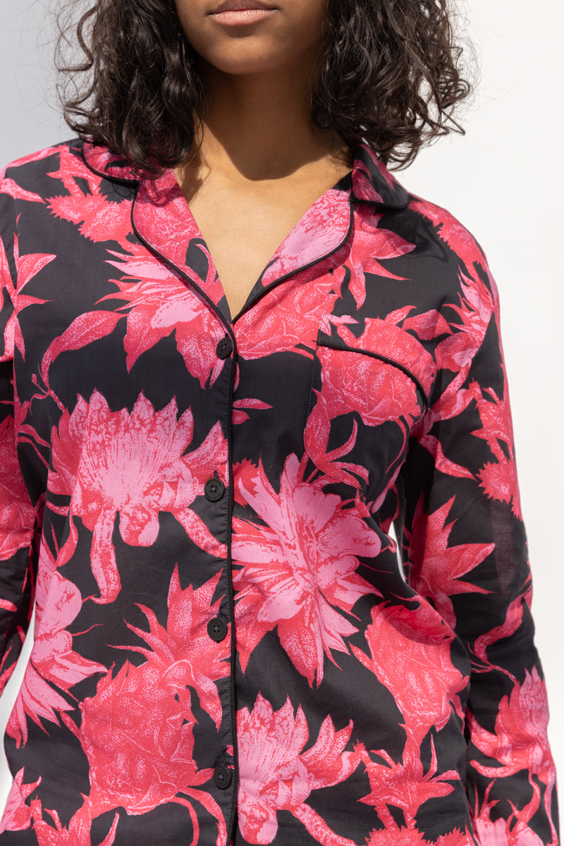 Night Bloom Long Set Pajama