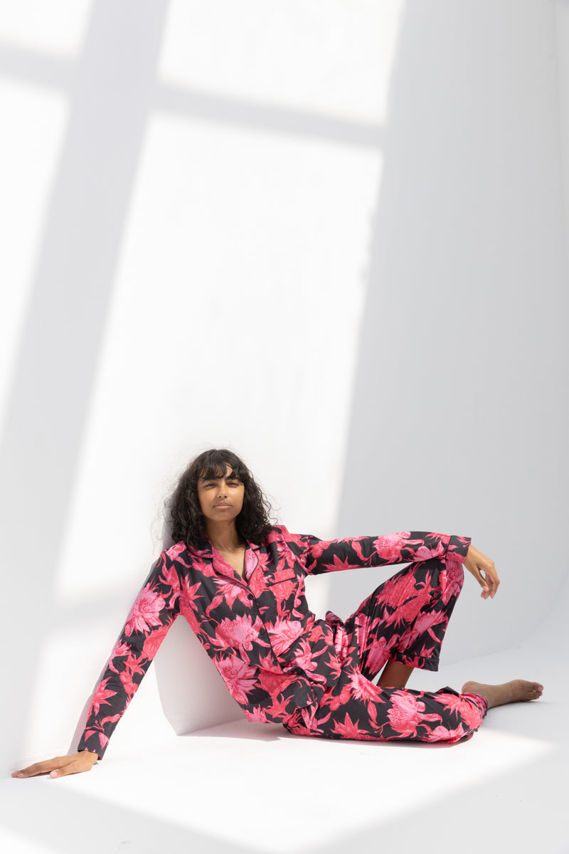 Night Bloom Long Set Pajama
