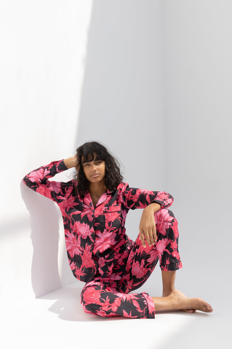 Night Bloom Long Set Pajama