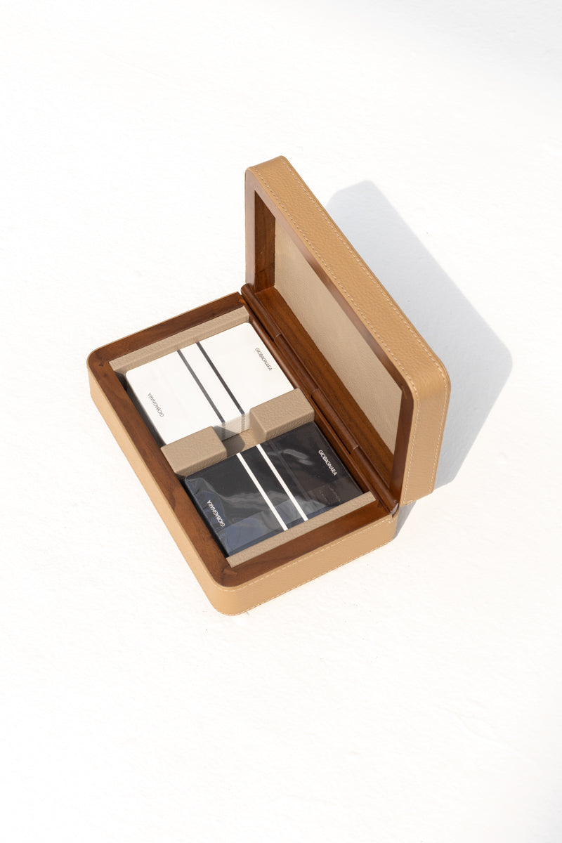 Cards Wooden Box