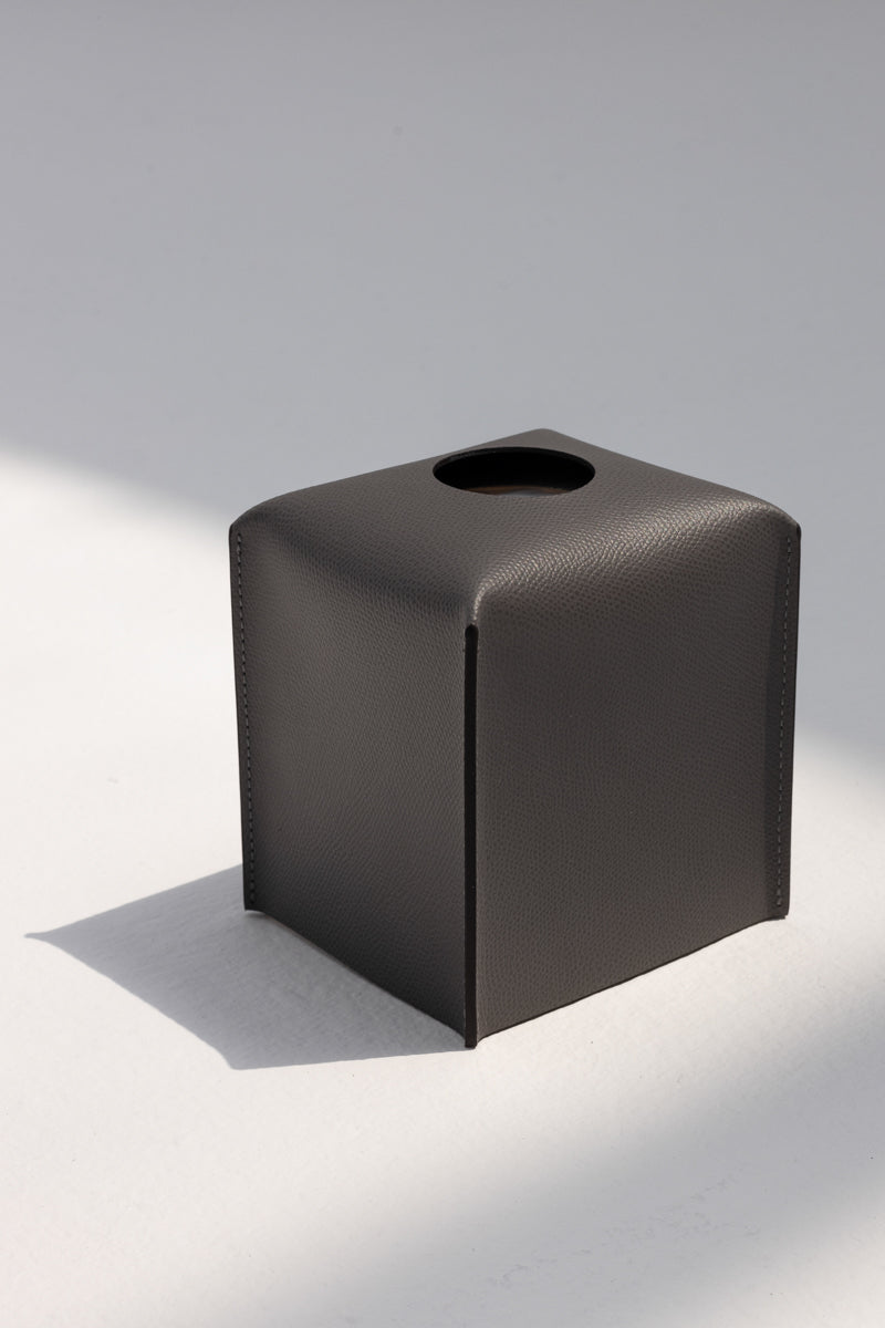 Square Tissue Box in Darkgrey