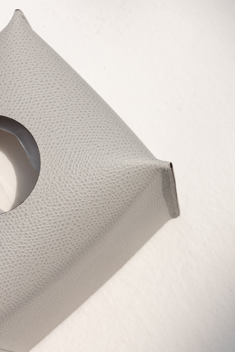 Square Tissue Box in Lightgrey