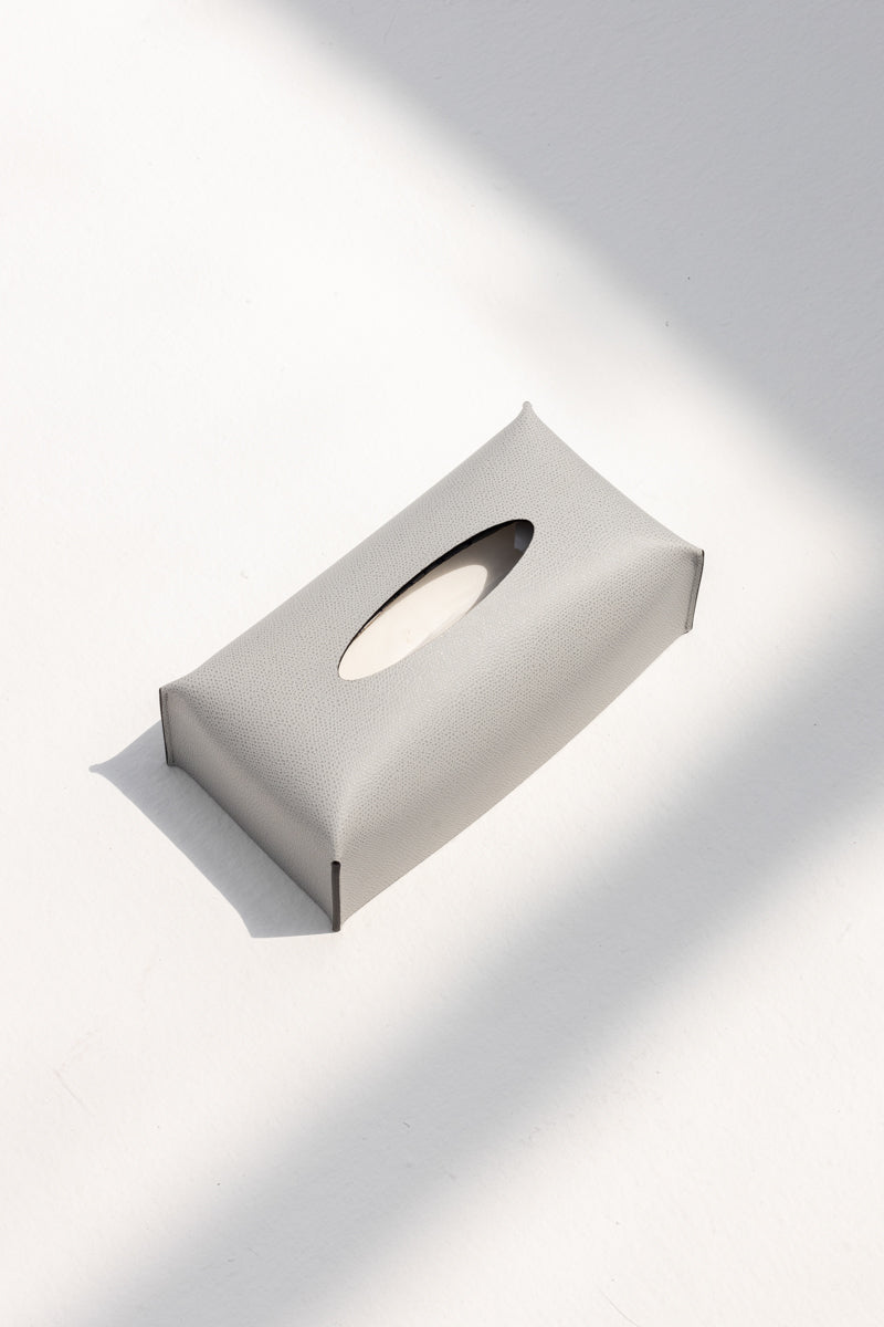 Rectangular Tissue Box in Lightgrey