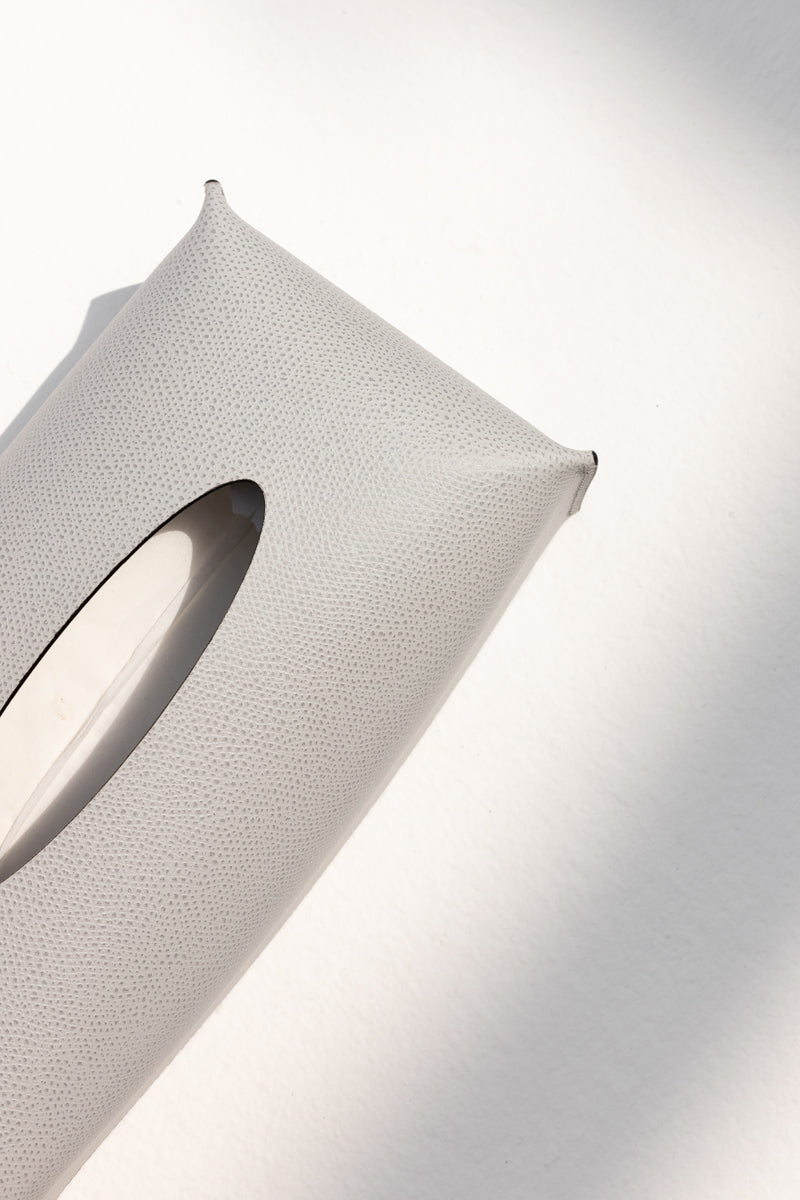 Rectangular Tissue Box in Lightgrey