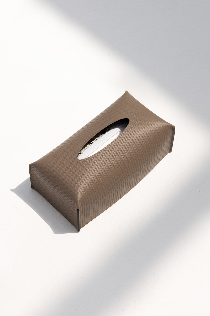 Rectangular Tissue Box in Firenze Taupe