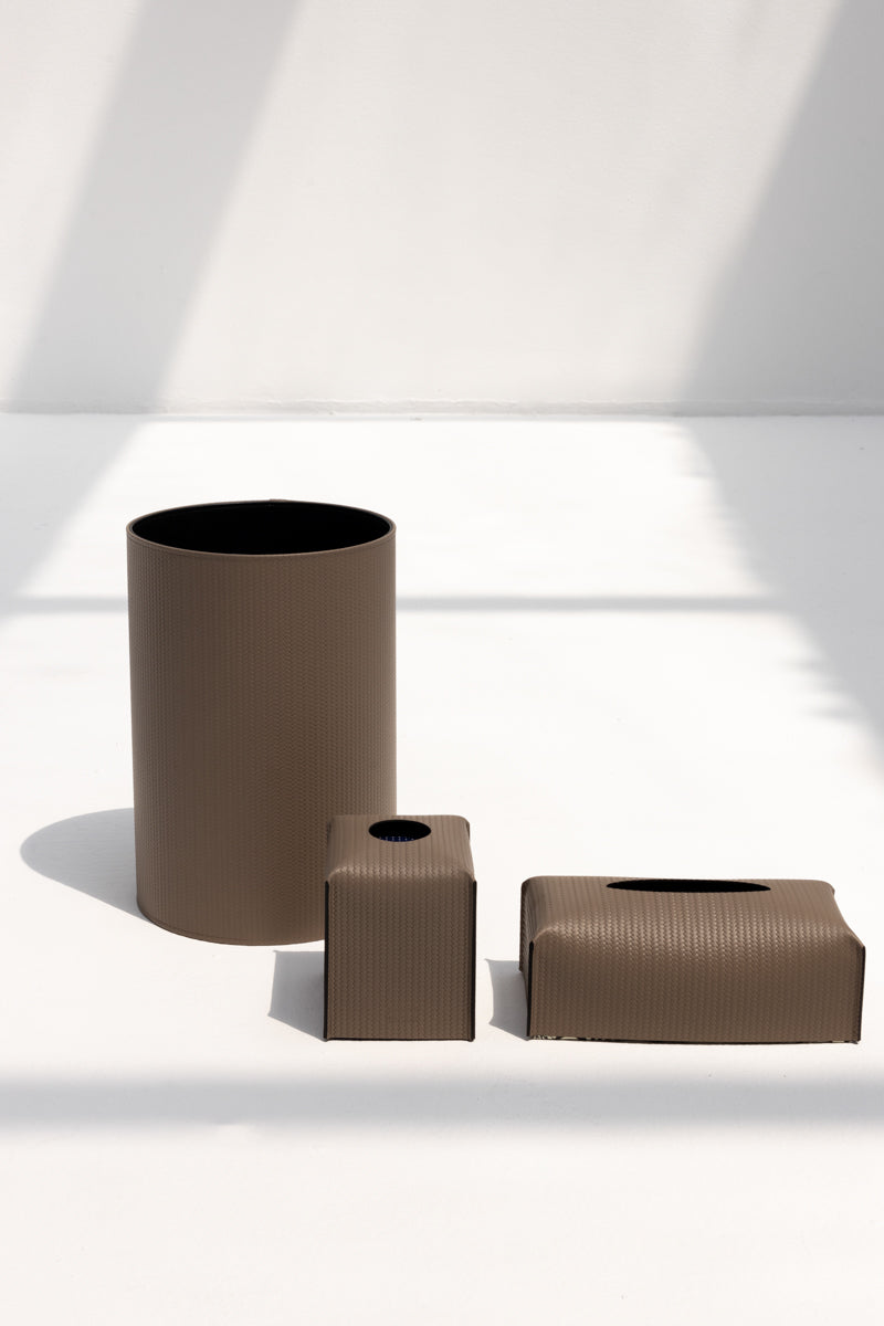 Rectangular Tissue Box in Firenze Taupe