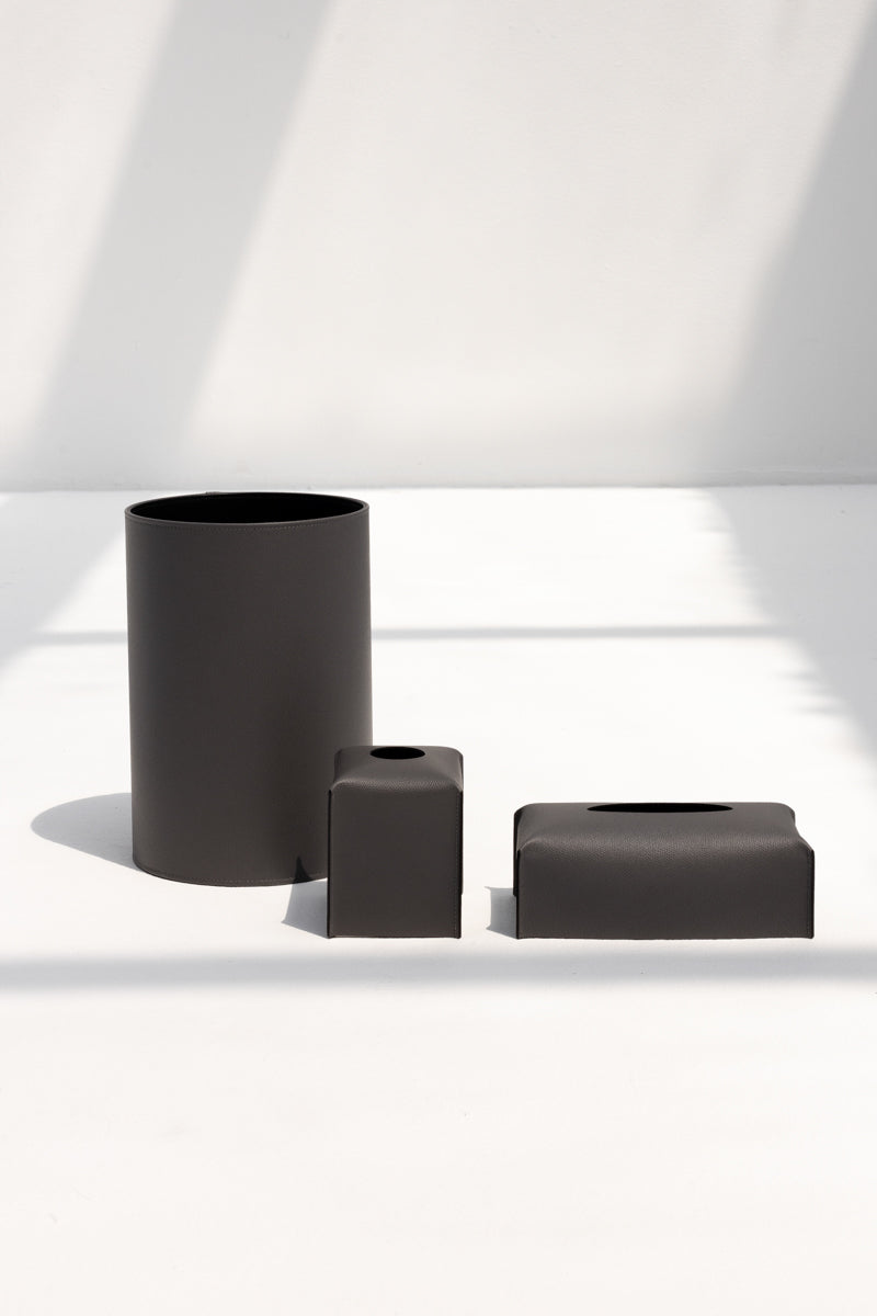 Rectangular Tissue Box in Darkgrey