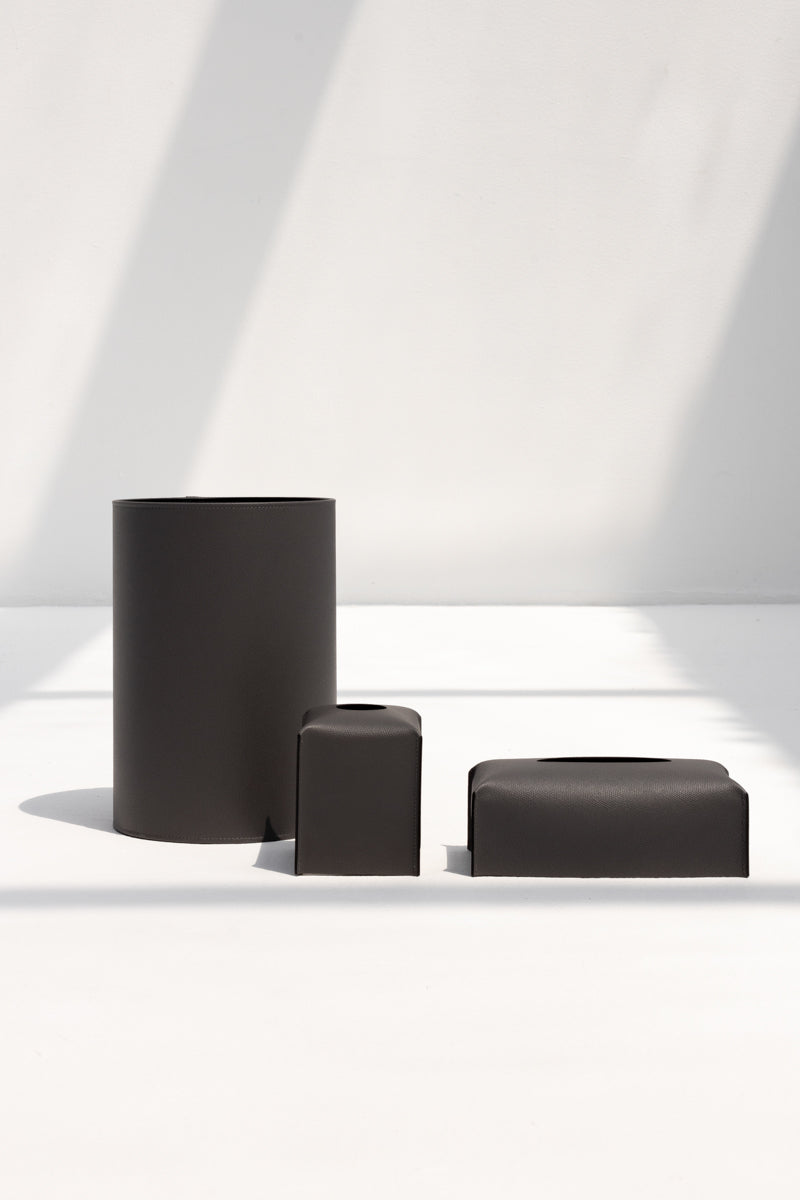 Square Tissue Box in Darkgrey