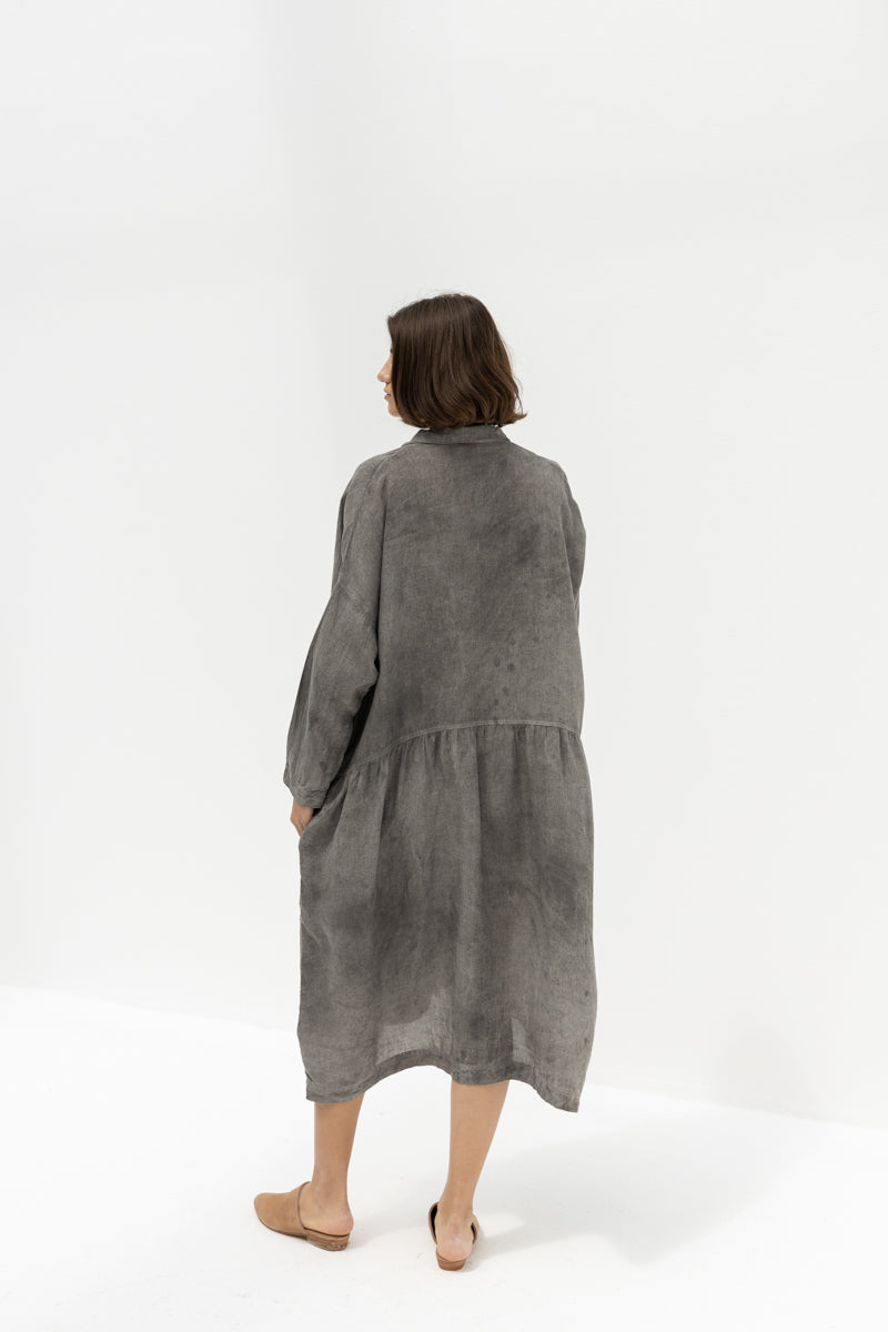 Linen Hand Dye Dress