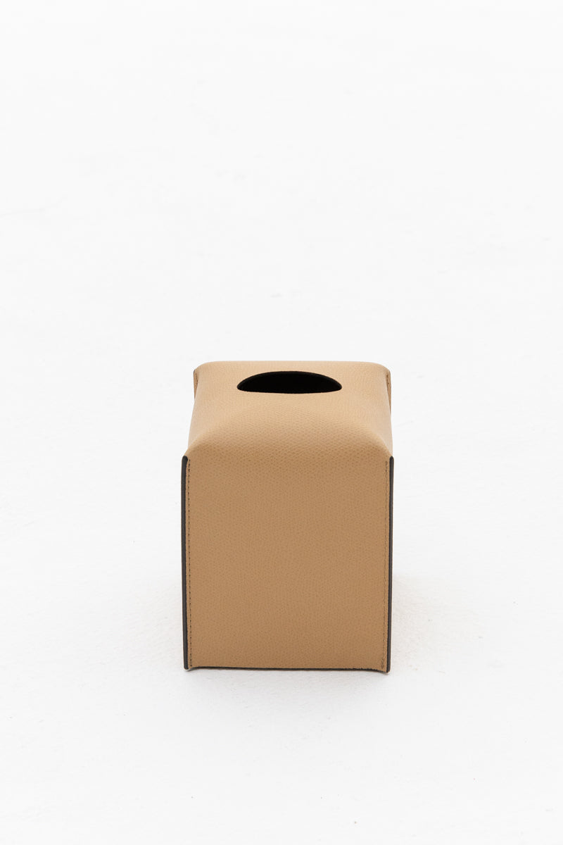 Square Tissue Box in Nocciola